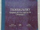 A8 6 x COLUMBIA 78 RPM TCHAIKOVSKY SYMPHONY No.6 KARAJAN LVX 87a - 92a RARE 