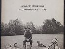 GEORGE HARRISON - ALL THINGS MUST PASS - ORIG 3 LP APPLE PRESS W POSTER - VG++