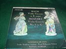 ALP 1856 DE VITO BACH MOZART VIOLIN CONCERTOS KUBELIK RPO