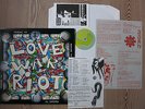 PSYCHIC TV - LOVE WAR RIOT  LP  Temple Rec. TOPY 048 + all 3 inserts