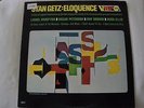 STAN GETZ: ELOQUENCE VINYL LP VERVE LIONEL HAMPTON OSCAR PETERSON RAY BROWN...EX