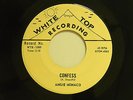 Angie Monaco 45 CONFESS / TRUE LOVE   White Top M- teen dance
