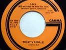 TODAY'S PEOPLE 45 S.O.S. / She Loves Me NEAR MINT Northern Soul DISCO Hear h921