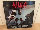 N.W.A - Straight Outta Compton Vinyl LP Original Ruthless Ice Cube Eazy Dre Ren