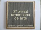 3ª BIENAL AMERICANA DE ARTE  AVANT GARDE ELECTRONIC 2LP BOX CAGE CANTON