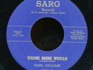 45bs- TEXAS  R&B-SARG 133-Earl Gilliam