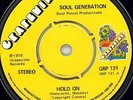 NORTHERN SOUL - SOUL GENERATION - HOLD ON - UK GRAPEVINE LABEL