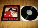 Rare Metallica Kill Em All LP Original Promo Megaforce Records MRI-069