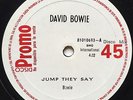 DAVID BOWIE - Jump They Say - RARE COSTA RICA PROMO MAXI SINGLE