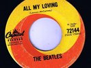 The Beatles All My Loving 45 rpm This Boy Capitol Canadian Pressing