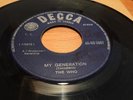 THE WHO my generation  UNKNOWN GREEK FREAKBEAT MOD BEAT greece  45