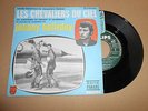 JOHNNY HALLYDAY. les chevaliers du ciel.TBE avec languette