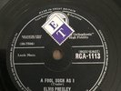 Elvis Presley A Fool Such As I RCA 1113 Rare UK 78.