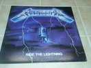 Metallica Ride The Lightning Vintage LP 1984 Electra/Asylum Records