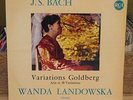 WANDA LANDOWSKA J.S. BACH GOLDBERG VARIATIONS LP RCA FRANCE 630.576 FLIP BACK