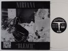 NIRVANA Bleach SUB POP LP NM SHRINK uk white  marble vinyl