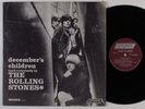 ROLLING STONES December's Children LONDON LP VG+ SHRINK mono