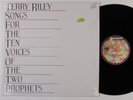 TERRY RILEY Songs for the Ten Voices of Two Prophets KUCKUCK LP NM germany dmm