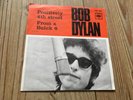 BOB DYLAN positively 4th street / from a buick 6 RARE SWEDISH / NORWAY PS cbs 45