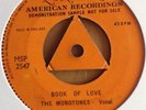 Monotones - Book Of Love (1 Sided Rockin Doo Wop Demo)