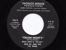 Latin Soul Low Rider 45 RAUL DIAZ & DON TOSTI Pachuco Boogie/Crusin Nights HEAR