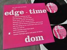 DOM Edge Of Time, Vinyl 2LP SECOND BATTLE 2001, RI of  Kraut-LP, M-/M-