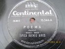 Orquesta Tipica Buenos Aires 78 RPM BRAZIL POEMA / INSPIRACION TANGO
