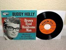 BUDDY HOLLY Brown Eyed Handsome Man 45 Rare Coral Rockabilly EP NM-/Cover Sharp