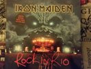 Iron maiden-rock in rio 3×lp pic disc lim ed vg+/metallica/motorhead /slayer/