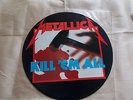 METALLICA 1986 PICTURE DISC 1st Press KILL 'EM ALL MFN7P
