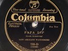 78 RPM -- New Orleans Wanderers, Columbia 735, E+ / EE+  Jazz