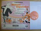 Decca LXT 2930 Orange/Silver SARASATE Danzas Espanolas RICCI PERSINGER