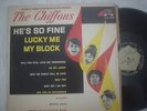 Chiffons original vg mono LP He's so fine