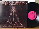 BLAST It's In My Blood SST original PROMO inserts LP