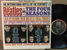 Beatles Vs The Four Seasons VEE JAY 2LP MONO VG+ GORGEOUS AND SO RARE