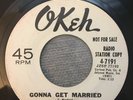 Major Lance - Gonna Get Married / The Matador PROMO 45 Okeh records soul