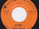 Northern Soul Popcorn Mod R&B 45 - LOUIS JORDAN - 65 Bars / Comin' Down