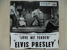 Elvis Presley - Love Me Tender, original HMV E.P, removeable centre, superb
