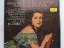DG 2707 103 - VERDI - La Taviata KLEIBER / DOMINGO - Ex Con 2 LP Record Box Set