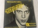 RICHARD HELL Another World Blank Generation 45 on ORK punk 1976