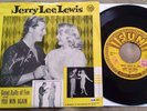 Jerry Lee Lewis - Great Balls of Fire 45 w/pic sleeve (Sun 281) VG+/VG