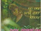 ROY ORBISON NO ONE WILL EVER KNOW MONUMENT AUST EP MONO PX-11300 FESTIVAL 1966