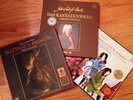Three J. S. Bach LP Box Sets NM Flute Sonatas Cantatas Matthaus-Passion