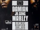 NAS & DAMIAN - 2010 - Konzertplakat - Marley - Distant Relatives - Tour - HH