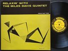 MILES DAVIS Relaxin' LP PRESTIGE 7129 US 1958 RVG MONO John Coltrane Red Garland