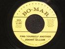northern soul JOHNNY GILLIAM Find Yourself Another BO-MAR  listen