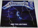 Metallica Ride The Lightning LP New 2016 Blackened Records Remastered Vinyl