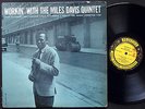 MILES DAVIS Workin' LP PRESTIGE 7166 US 1959 RVG MONO John Coltrane Red Garland