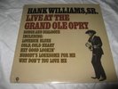 Hank Williams Sr. SEALED Live at the Grand Ole Opry Record LP Country Rock NM
