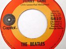 THE BEATLES Penny Lane bw Strawberry Fields Forever 45 CAPITOL TARGET LABEL NICE